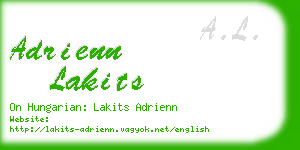 adrienn lakits business card